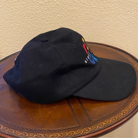 Vintage 1996 Cleveland Colliers International Black Embroidered Cap-OS-Unisex - Picture 5 of 9